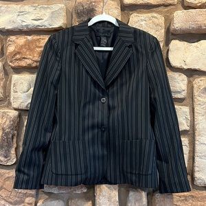 The Limited pinstriped blazer size l